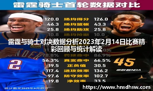 雷霆与骑士对决数据分析2023年2月14日比赛精彩回顾与统计解读
